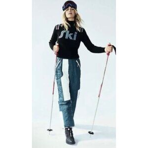 Free People Landscape View Ski Pants Size Medium NWT